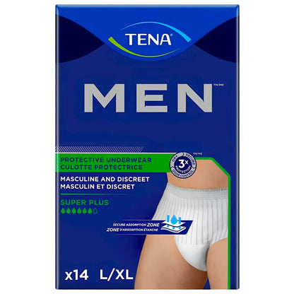 Men Protective Incontinence Underwear, Large/XLarge