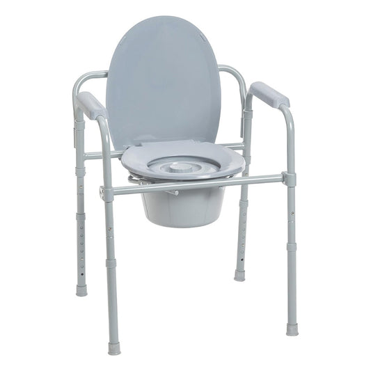 Drive Folding Steel Commode