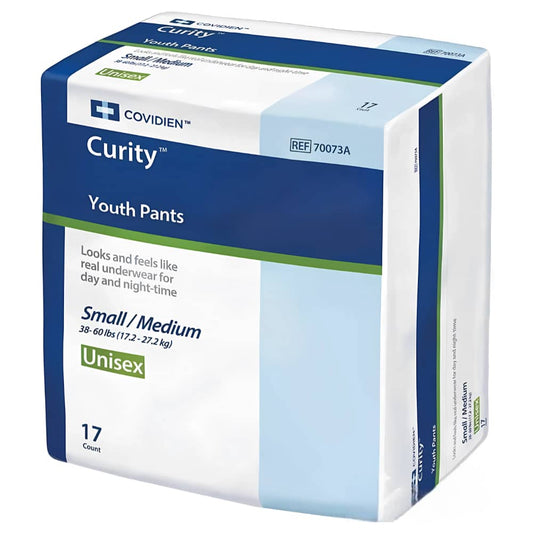 Curity Sleeppants Youth Pants, Medium (38-65 lbs) 68/Case