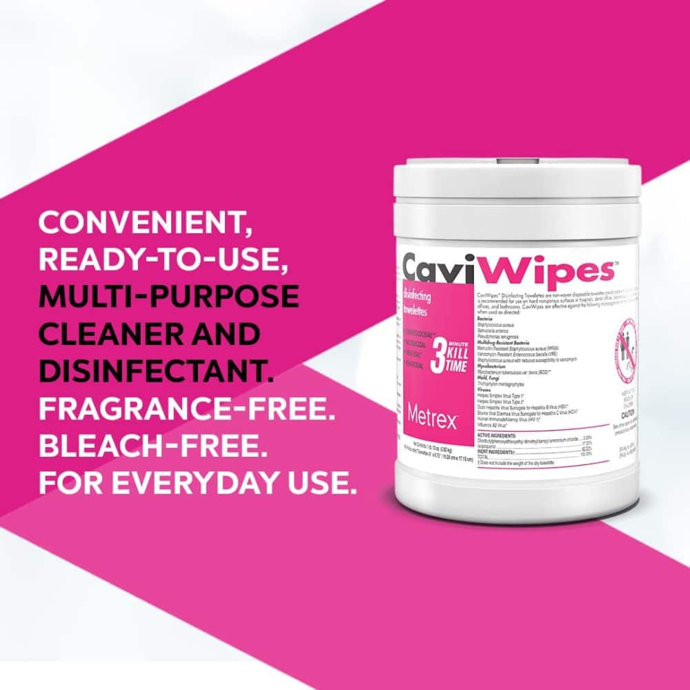 CaviWipes - Cavicide Germacidal Cleaner Wipes 160 ct (2-(Pack))