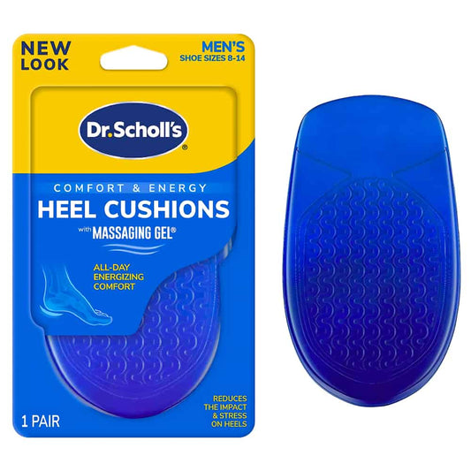 Dr. Scholl’s® Comfort Heel Cushions with Massaging Gel Advanced, Men's, Sizes 8-13