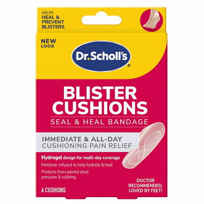 Dr. Scholl’s® Blister Treatment Cushions with Duragel™ technology