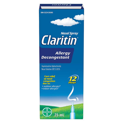 Claritin Allergic Congestion Relief Pump