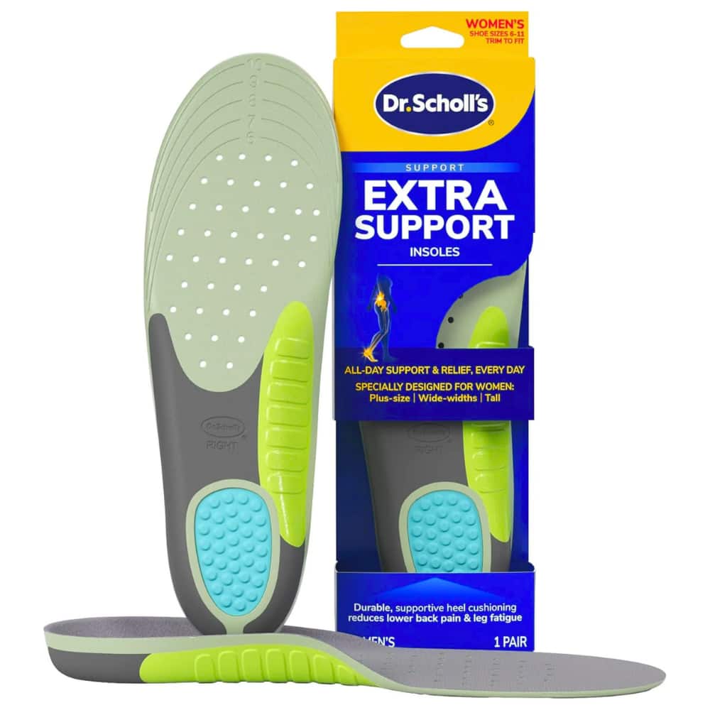 Dr. Scholl’s® Pain Relief Extra Support Orthotics, Women's, Sizes 6-11