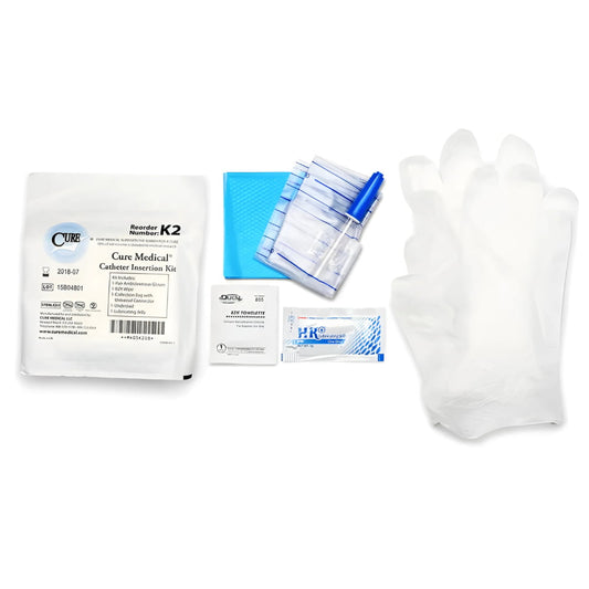 Cure Medical Catheter Insertion Kit with Universal Connector