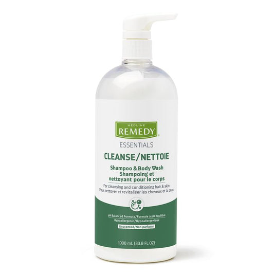 Cs/6 Aloe Care Shampoo And Body Wash, 1000Ml