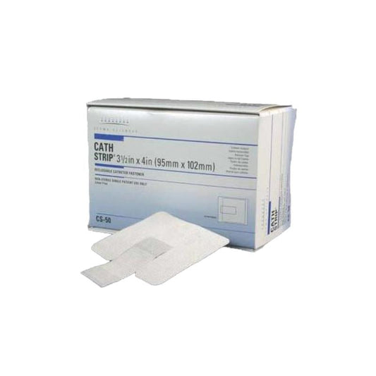 Bx/50 Cath Strip Reclosable  Catheter Fastener