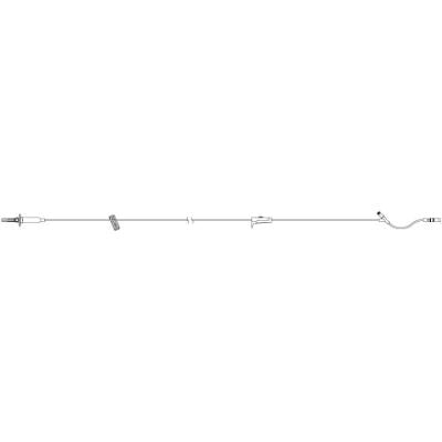 ICU Medical® Primary Set, Macrobore, Clave™ Y-Site, 100"