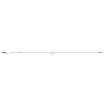 ICU Medical® Secondary Set, Macrobore, Extension Hook, 34"