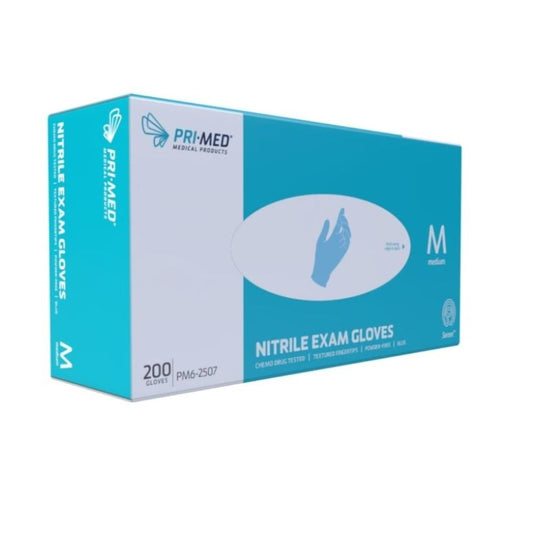 PRIMED® Sense Nitrile Exam Gloves, M (Box 200 pcs)