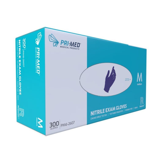 PRIMED® Response Nitrile Exam Gloves, Medium (Box 300 pcs)