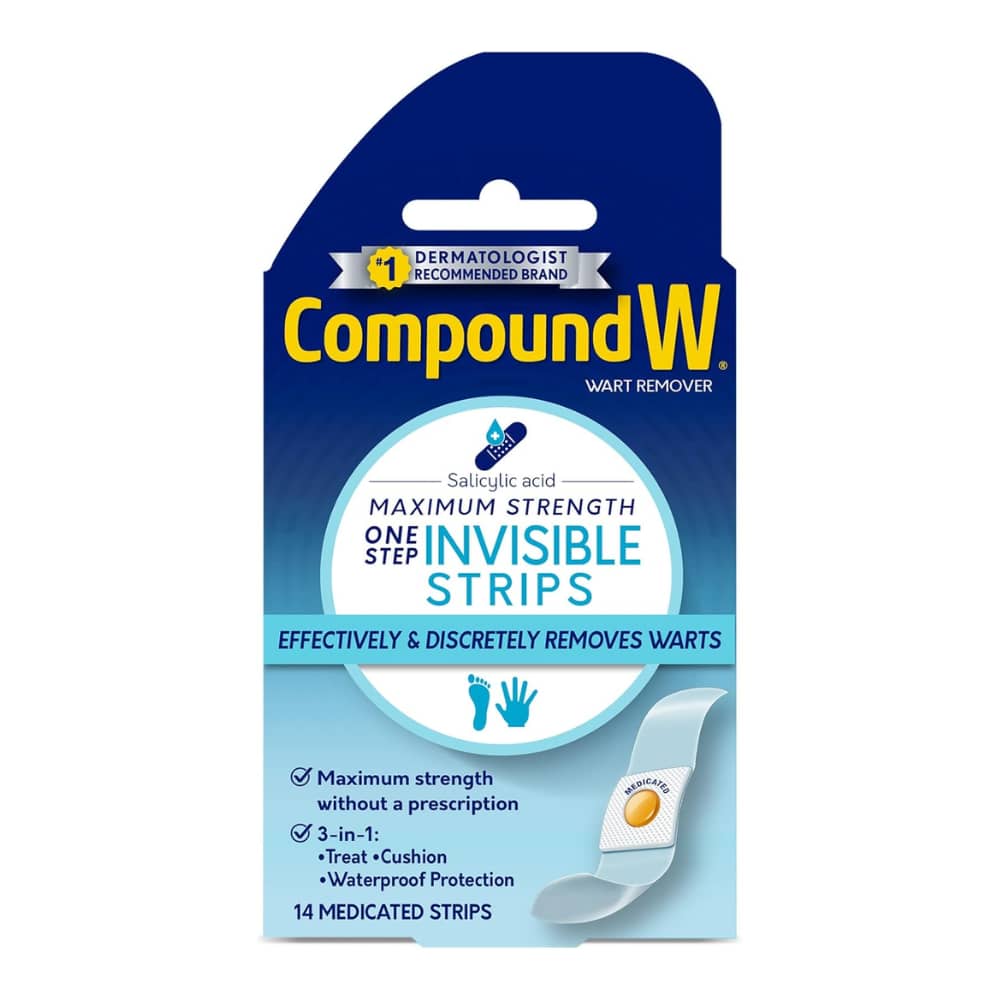 Compound W Maximum Strength One Step Invisible Pads