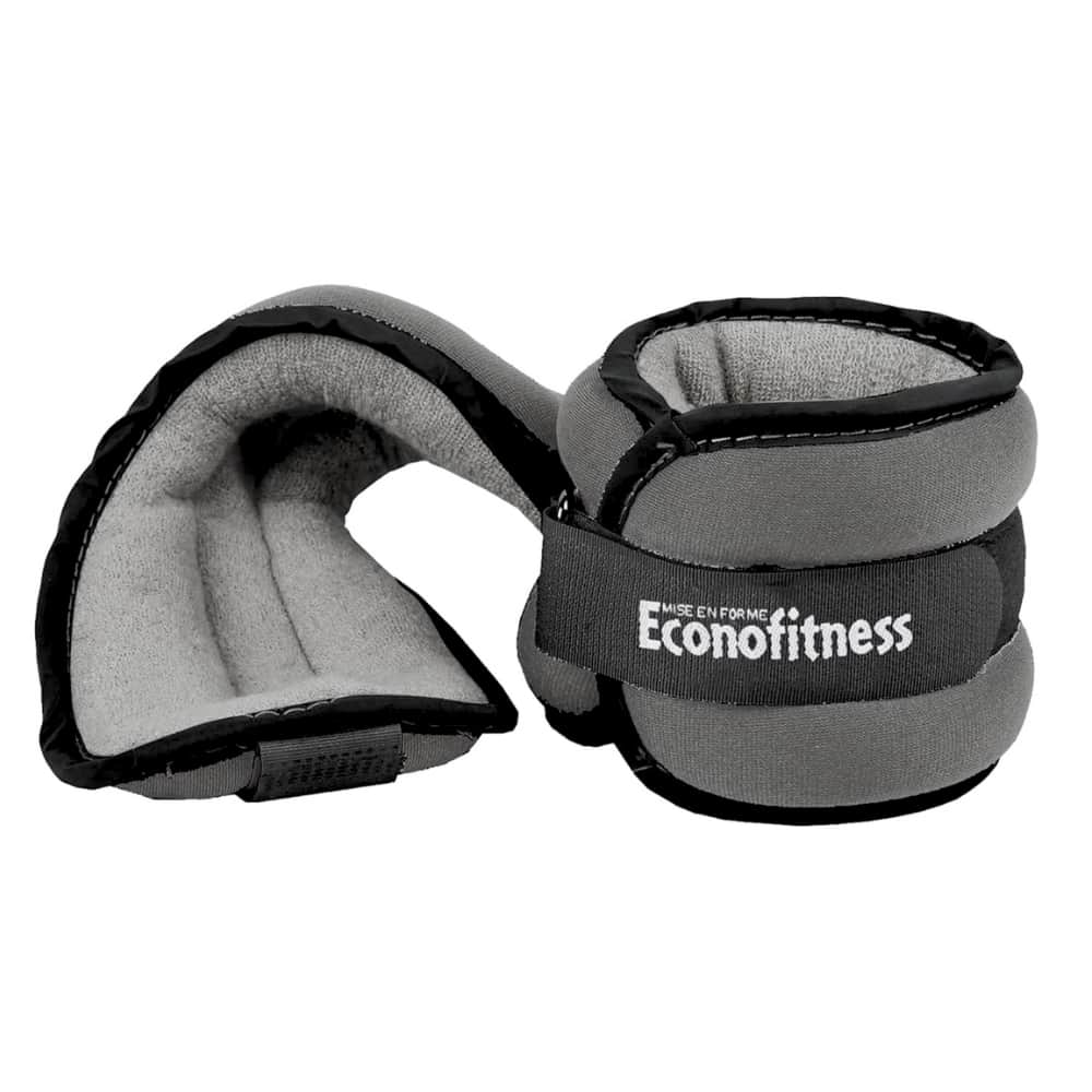 Econofitness 5LB Pair Comfort Fit Ankle Wrist Weights