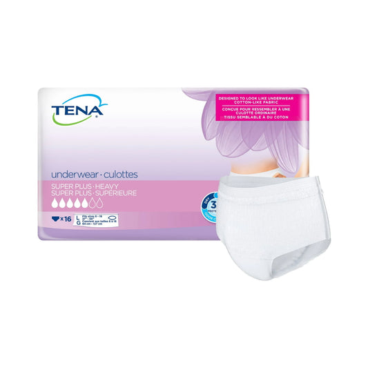 Adult Absorbent Underwear TENA Women  ''Pull On Large Disposable Heavy Absorbency 32 Count''