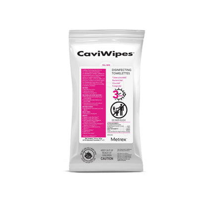 Cleaners &amp; Deodorizers Metrex Research CaviWipes Surface Disinfectant 13-1224