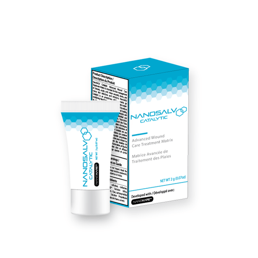 NT-NanoSALV Catalytic Advanced Wound Care Treatment Matrix - Small (~8 Applications)