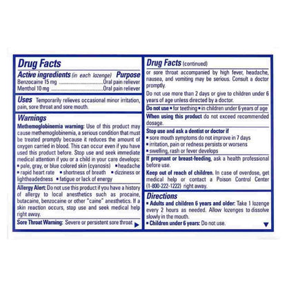 Chloraseptic Sore Throat Lozenges - Max Wild Berry - 15s