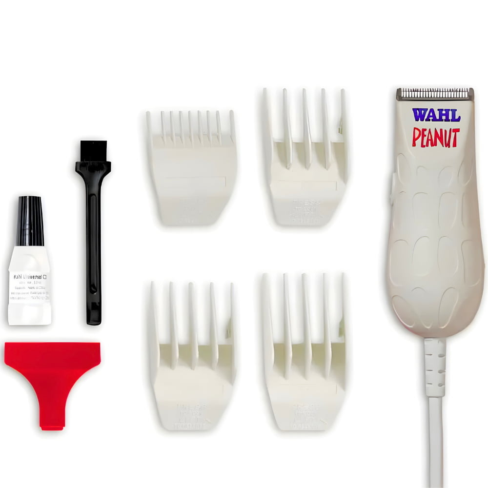 Wahl 8655 Peanut Clipper Trimmer White Corded Trimmer
