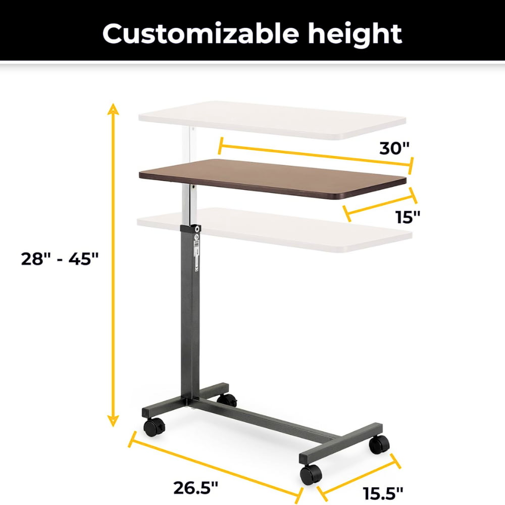 Non-Tilt Overbed Table