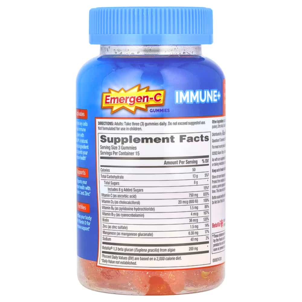 Emergen-C Immune Plus Gummies - 45s