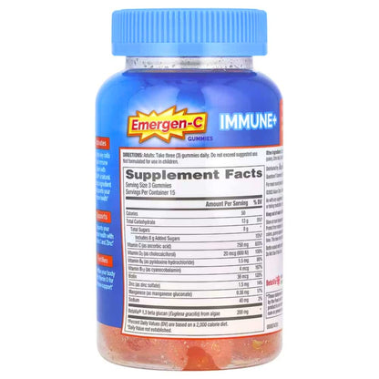 Emergen-C Immune Plus Gummies - 45s