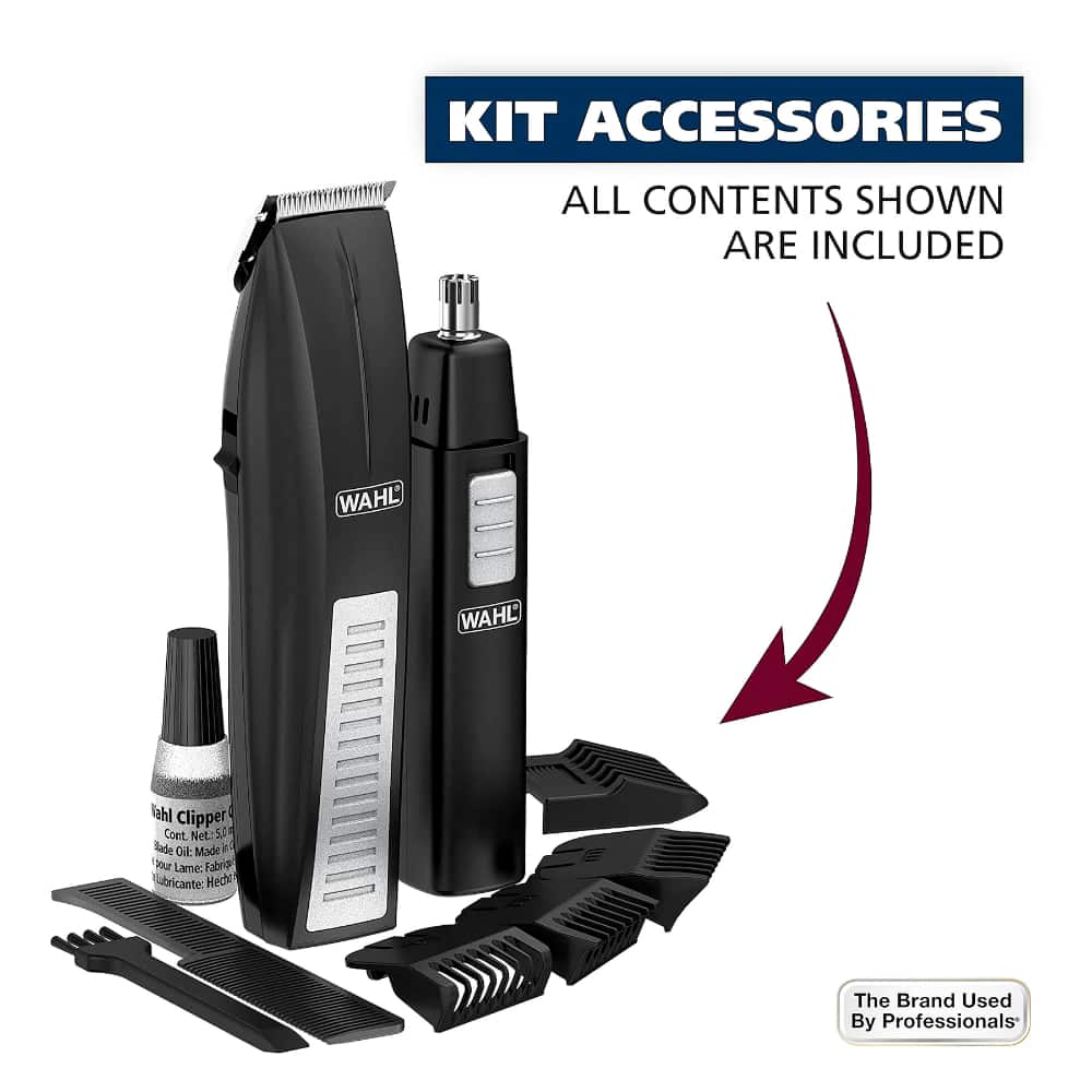 Wahl Beard Trimmer with bonus Ear/Nose trimmer