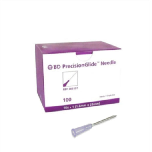 BD® Hypodermic Needle, Lavender, 16G x 1"