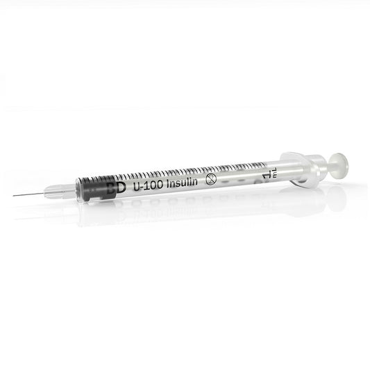 BD Ultra-Fine™ Insulin Syringes, 1mL, 29G x 1/2" (Case 200 pcs)