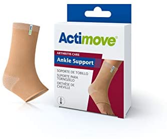 Ea/1 Actimove Arthritis Pain Relief Support, Ankle, Xxl, Beige