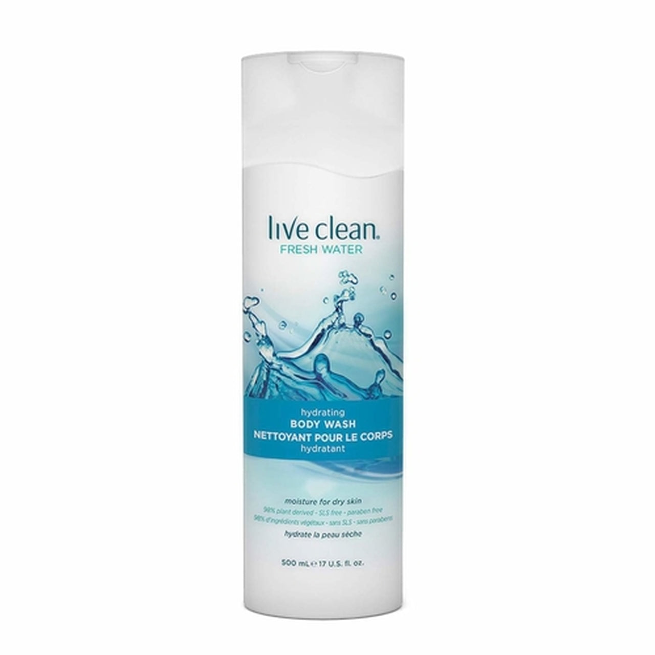 Live Clean: Fresh Water Hydrating Body Wash