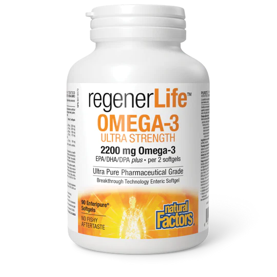 Natural Factors: RegenerLife Omega-3 Ultra Strength