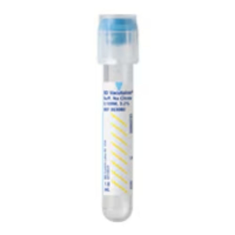 BD Vacutainer® Citrate Tubes, 13mm x 75mm, 2.7mL, Light Blue