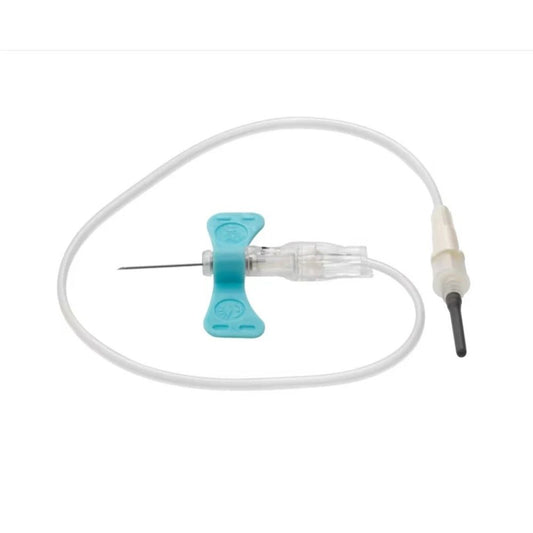 BD Vacutainer® Push Button Blood Collection Set w/12" Tubing & Luer Adapter, 23G x 3/4" (Box 50 pcs)