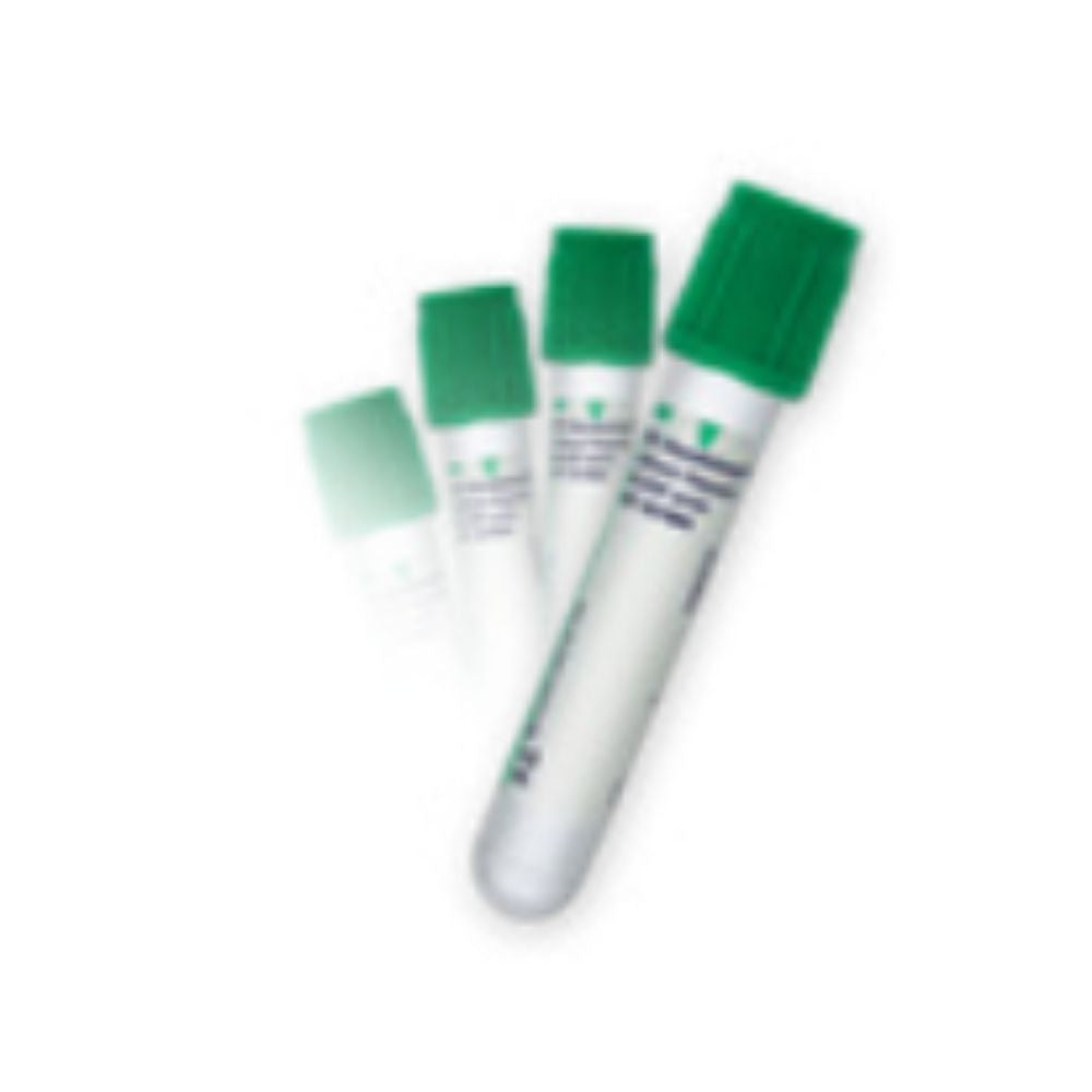 BD Vacutainer® Heparin Tubes, 13mm x 100mm, 6mL, Green