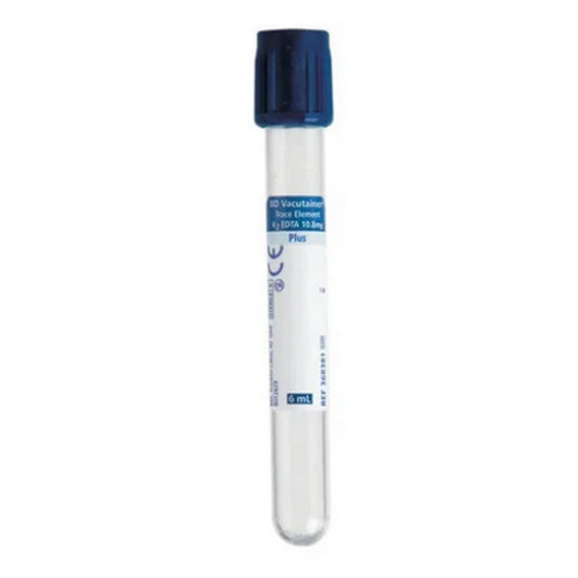 BD Vacutainer® Specialty Tubes, 13mm x 100mm, 6mL, Royal Blue
