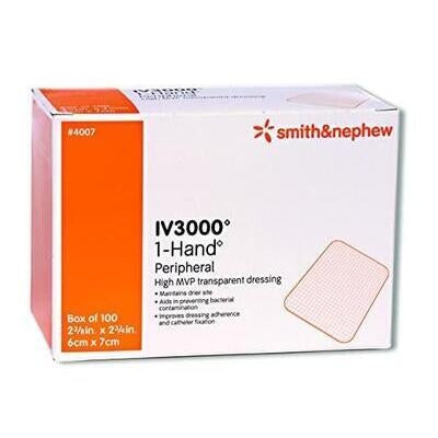OPSITE™ IV3000™ 1 Hand Catheter Dressing