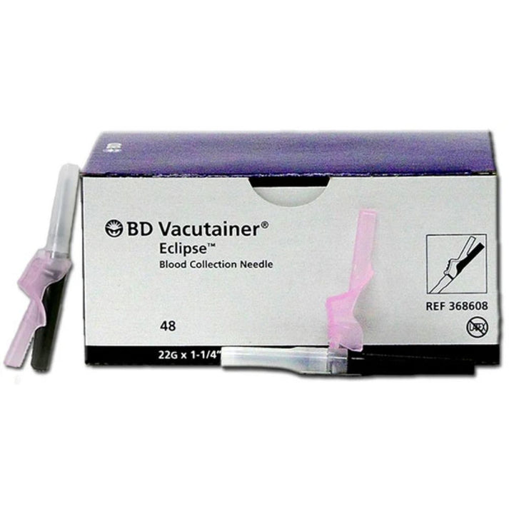 BD Vacutainer® Eclipse™ Blood Collection Needle, 22G x 1-1/4