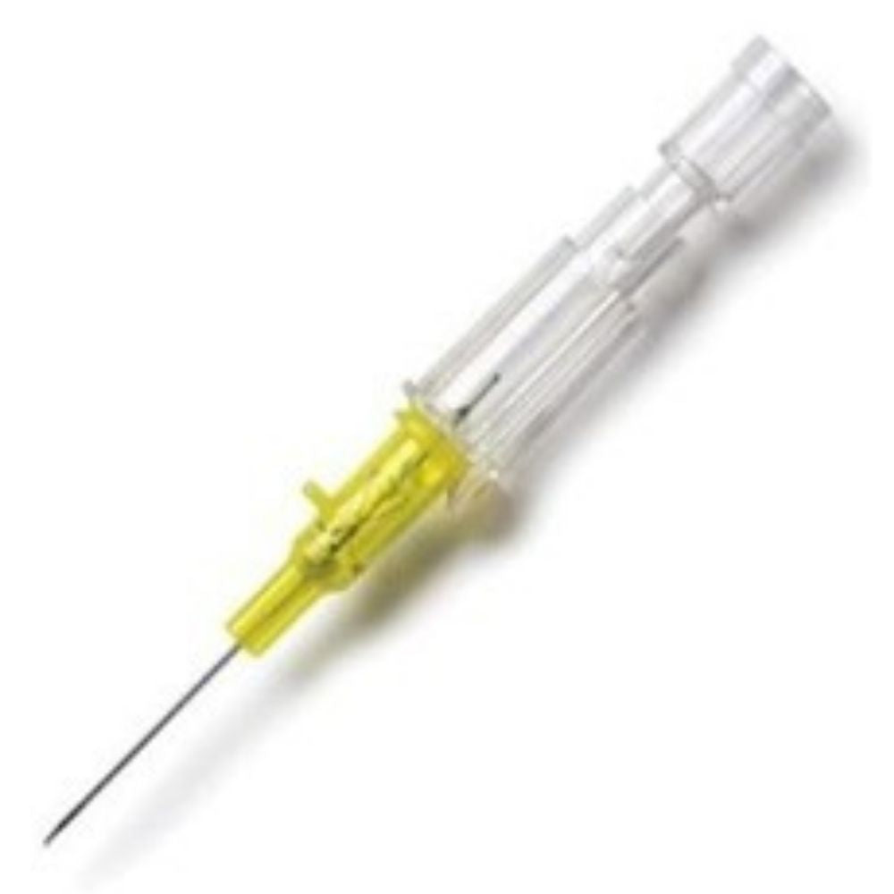 BD Insyte™ IV Catheter w/Vialon™ Catheter Material, 24G x 3/4" - Yellow (Box 50 pcs)