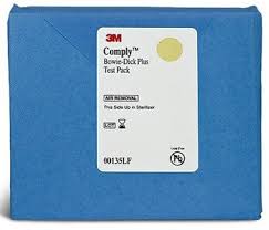 Cs/5Bg (6Pk/Bg)  Indicator Bowie-Dick Test Pack With Early Warning Test Sheet Lead Free
