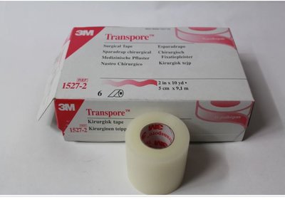 Bx/6  Tape Transpore 2In  X 10Yds