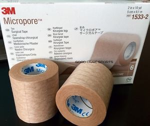 Bx/6  Tape Micropore 2In X 10Yd Tan