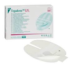 Bx/50 Dressing Iv Central Line Transparent Tegaderm 3.5In  X4.25In  Sterile With Border
