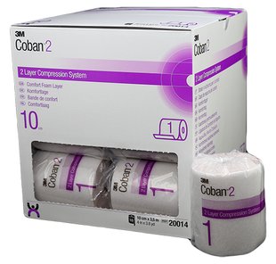 Bx/18  Coban 2 Compression System  (Layer1 Only) 10Cm X 3.5M