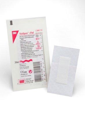 Bx/50  Dressing Adhesive Island Abs/Non-Adh Pad Ster 2.5 X 4In Microdon