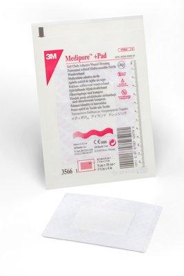 Bx/25  Drsng,Pad Soft Cloth 3 1/2In X 4In