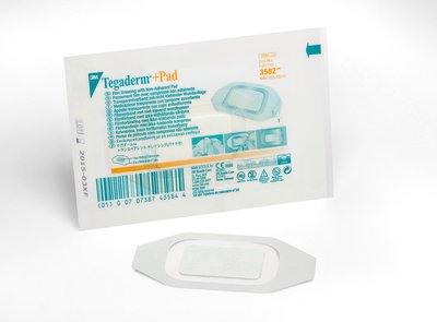 Bx/50 Dressing Transparent Non Adherent Absorbent Pad 5 X 7Cm Tegagerm+Pad