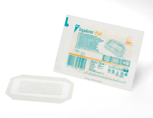 Bx/25  Dressing Film N/Adh Pad 9 X 15Cm