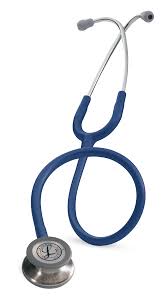 Ea/1 Littmann Clasic Iii Stethoscope Navy  Blue 27In