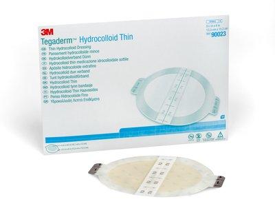 Dressing Hydrocolloid Thin Oval Tegaderm 1X12cm ( 15.2cm X 13.3cm) - Box Of 10