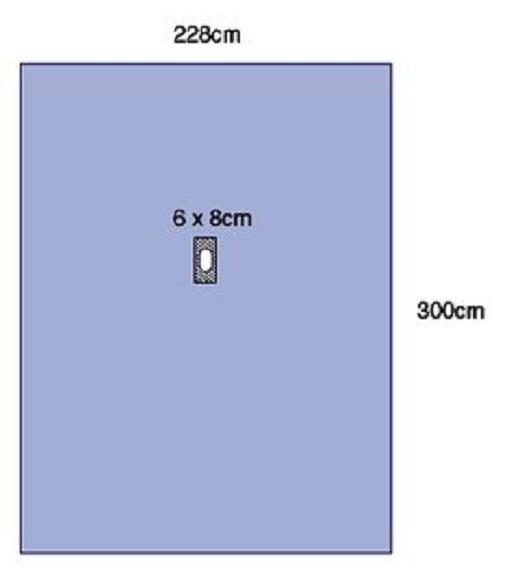 Bx/10  Drape Extremity Hand Or Foot
